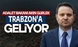 Bakan Akın Gürlek Trabzon'a geliyor