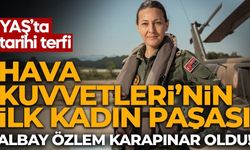 Hava Kuvvetleri'nin ilk kadın paşası Özlem Karapınar
