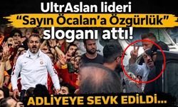 UltrAslan lideri "Sayın Öcalan'a Özgürlük" sloganı attı