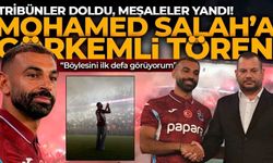 Trabzonspor'da Salah coşkusu! Papara Park'ta tarihi imza töreni