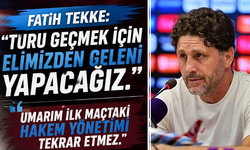 Fatih Tekke'den Ferencvaros maçı öncesi hakem göndermesi!