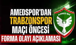 Amedspor’dan Trabzonspor maçı öncesi açıklama!