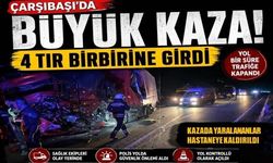 Çarşıbaşı'nda gece yarısı büyük kaza!