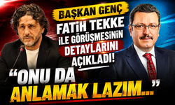 Başkan Genç Fatih Tekke ile görüşmesinin detaylarını açıkladı! Onu da anlamak lazım...
