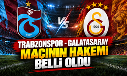 Trabzonspor - Galatasaray maçının hakemi belli oldu