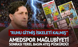 Trabzonspor'da Amedspor mağlubiyeti sonrası yerel basın ateş püskürdü!