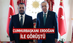 Cumhurbaşkanı Erdoğan, Başkan Doğan'ı kabul etti!