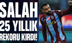 Muhammed Salah tarihe geçti! Trabzonspor'da 25 yıllık rekoru kırdı