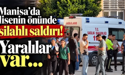 Manisa’da lisenin önünde silahlı saldırı! Yaralılar var…