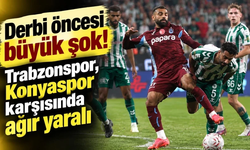 Derbi öncesi büyük şok! Trabzonspor, Konyaspor karşısında ağır yaralı