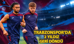 Trabzonspor’da iki oyuncu takıma döndü
