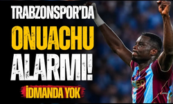 Trabzonspor’da Onuachu Alarmı! İdmanda Yok