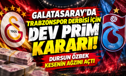 Galatasaray'da Trabzonspor derbisi için dev prim kararı! Dursun Özbek kesenin ağzını açtı