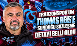 Trabzonspor'un Thomas Reis'e sunduğu sözleşme detayı belli oldu