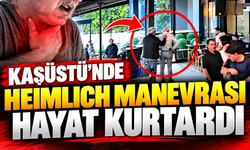 Trabzon’da Heimlich Manevrası Hayat Kurtardı