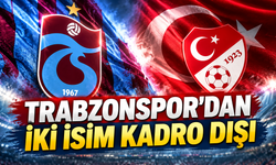 Trabzonspor’dan iki isim kadro dışı