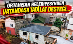 ORTAHİSAR BELEDİYESİ’NDEN VATANDAŞA TADİLAT DESTEĞİ…