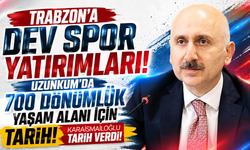 Milletvekili Karaismailoğlu açıkladı! Trabzon’a 700 dönümlük yaşam alanı