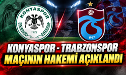 Konyaspor - Trabzonspor maçının hakemi açıklandı