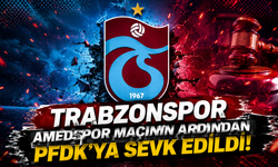 Trabzonspor, Amedspor maçının ardından PFDK’ya sevk edildi