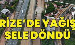 Metrekareye 100 kg yağış düştü! Rize’de yağmur sele döndü