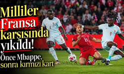 Milliler Fransa karşısında yıkıldı! Önce Mbappe, sonra kırmızı kart