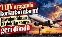 THY uçağında korkutan alarm!