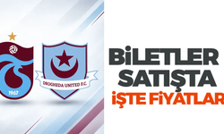 Trabzonspor-Drogheda United maçının biletleri satışta
