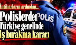 Polislerden Türkiye genelinde iş bırakma kararı