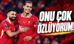 Virgil Van Dijk'tan Muhammed Salah açıklaması: Onu çok özlüyorum!
