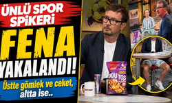 Ünlü spor spikeri fena yakalandı! Yayına iç çamaşırıyla çıkmış