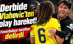 Derbide Vlahovic'ten olay hareket! Fenerbahçe taraftarı delirdi
