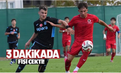 Trabzonspor 3 dakikada fişi çekti