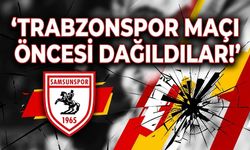 Trabzonspor maçı öncesi dağıldılar!