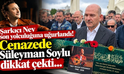 Şarkıcı Nev son yolculuğuna uğurlandı! Cenazede Süleyman Soylu dikkat çekti…