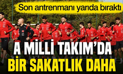 Bir sakatlık daha...