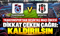 Trabzonspor'dan deplasman yasağının kaldırılması için çağrı!