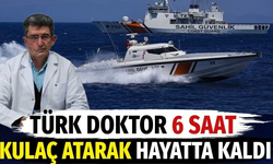 Türk doktor 6 saat kulaç atarak hayatta kaldı