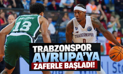 Trabzonspor’dan Avrupa’da tarihi başlangıç! Nanterre’yi uzatmada yıktı