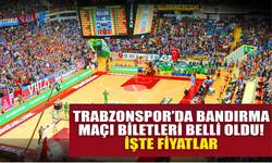 Trabzonspor'da Pizzabulls Bordo Bandırma maçının biletleri satışa çıktı