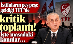TFF’den kritik toplantı! Futbolun ateşi Riva’da yanacak!