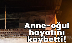 Ev yangınında çifte acı!