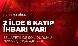 Sel afetinde son durumu Bakan Çiftçi açıkladı! 2 ilde 6 kayıp ihbarı var