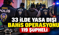 Trabzon’da yasa dışı bahis operasyonu! 33 ilde harekete geçildi
