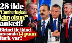 28 ilde "Cumhurbaşkanı kim olsun?" anketi!