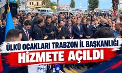 Trabzon Ülkü Ocakları açıldı! “Evlatlarınızı Ülkü Ocaklarına gönderin” çağrısı