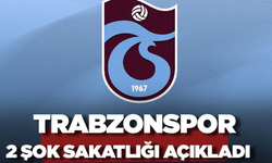 Trabzonspor’da iki yıldızdan kötü haber! Sakatlıkları açıklandı