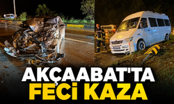 Akçaabat'ta Feci Kaza!