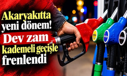 Akaryakıtta yeni dönem! Dev zam kademeli geçişle frenlendi