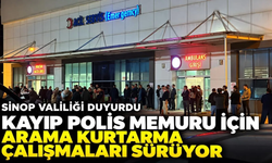 Çok sayıda ekip çalışmaya katılıyor! Kayıp polis aranıyor